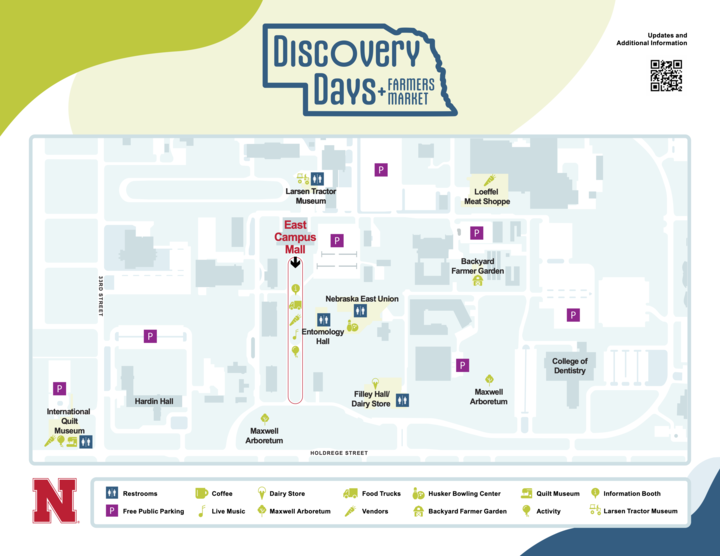 Discovery Days Visitor Map